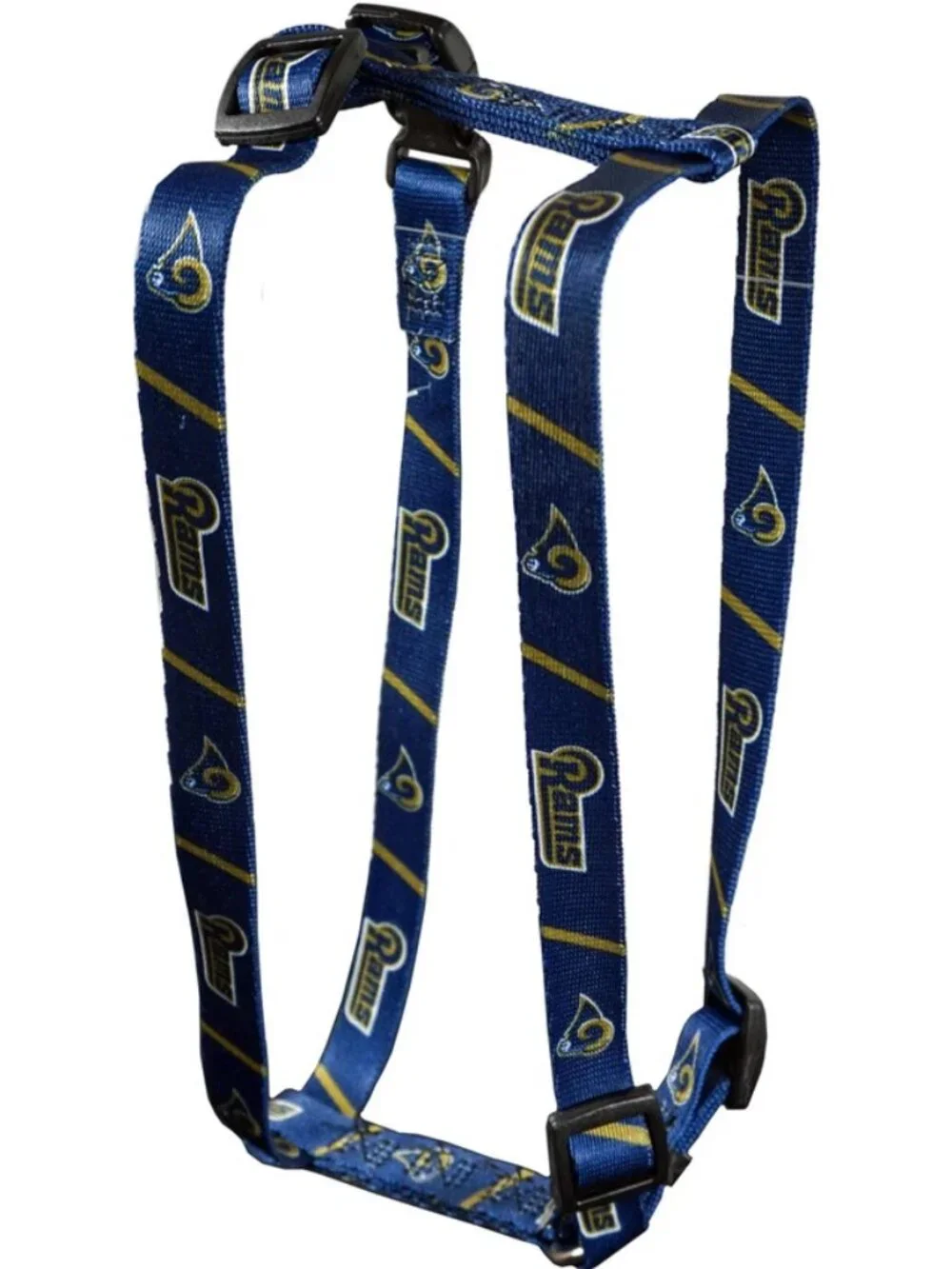 NEW Los Angeles Rams NFL Adjustable Pet Harness Large